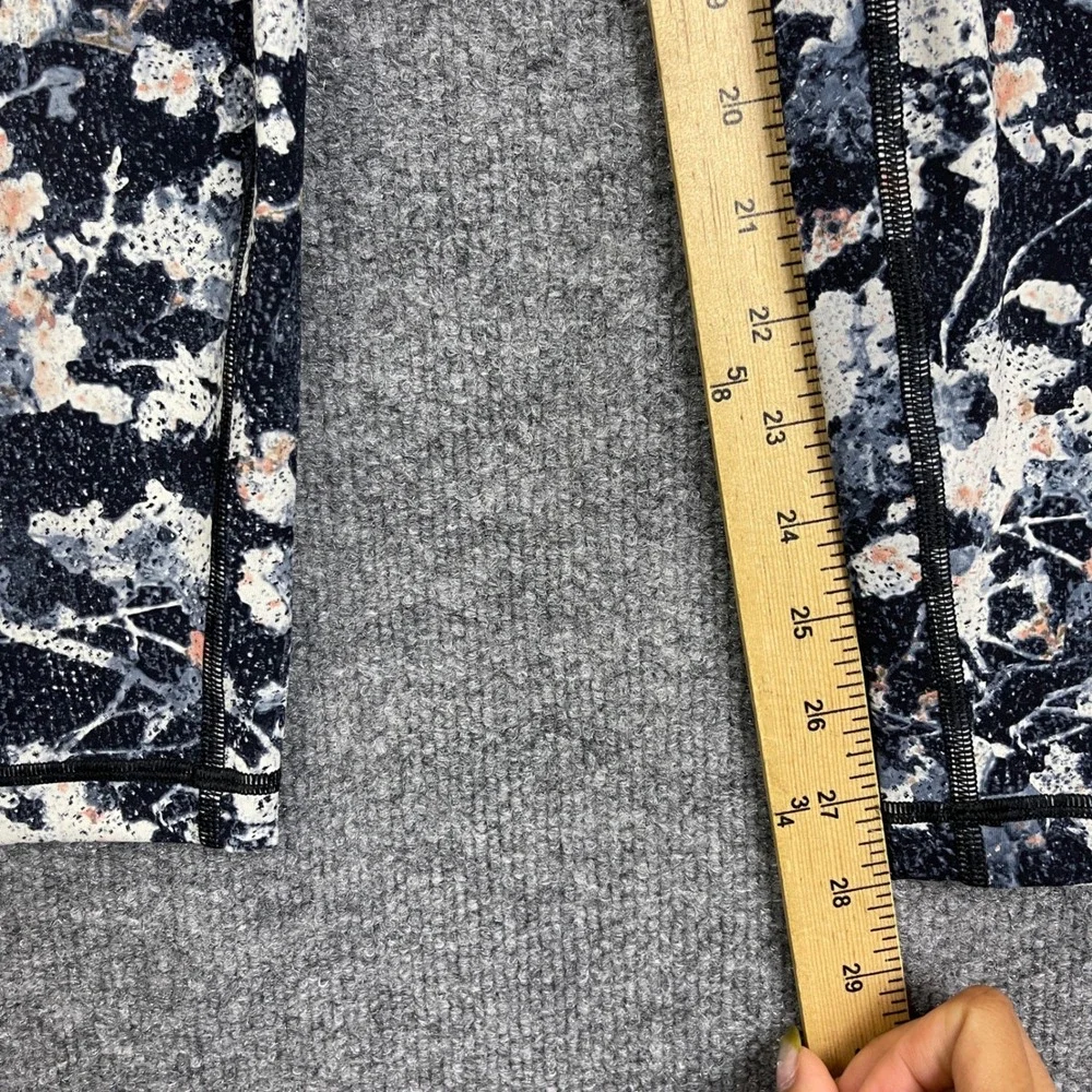Lululemon Leggings Womens 6 Floral Multi Excellent High Rise Full Length Yoga